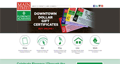 Desktop Screenshot of florencemainstreet.org